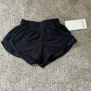 Black Lululemon shorts